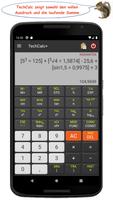 TechCalc+ Taschenrechner Plakat