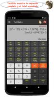 TechCalc+ Calculadora Poster
