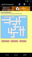 برنامه‌نما Quick Crossword عکس از صفحه