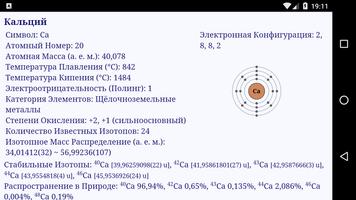 Таблица Менделеева скриншот 2