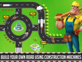 City Road Little Builder - Construction Simulator ảnh chụp màn hình 1
