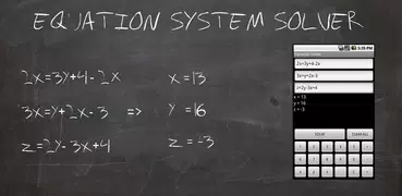 Equation Solver Sistema