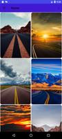 Road Wallpaper 4K الملصق