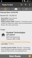 Roadnet Mobile Demo poster