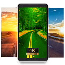 Road car nature walk nice Wallpaper-APK