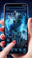Roaring lion theme پوسٹر