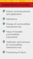 Info on Commodities Transaction Tax Screenshot 1