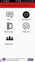 Info on Police and Criminal Evidence Act 1984 poster