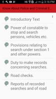 Info on Police and Criminal Evidence Act 1984 screenshot 1