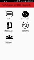 Info on The Actuaries Act 2006 Plakat