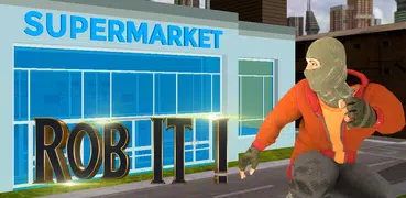 Supermarket Thief Robbery - Stealth Game