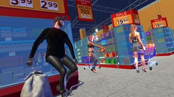 Supermarket Thief Robbery - Stealth Game Affiche