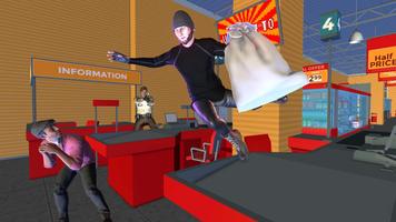 Supermarket Thief Robbery - Stealth Game 截图 1