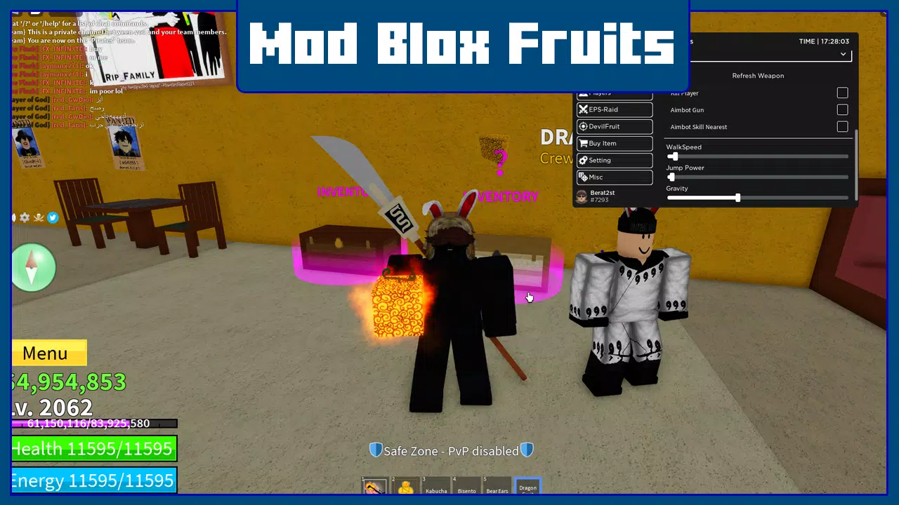 Blox Fruits devil fruit list