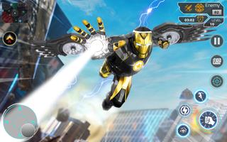 Iron Hero Superhero Robot Game تصوير الشاشة 2