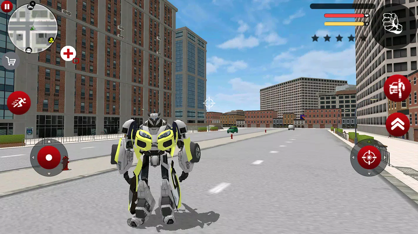 Green Robot Machin Car Transfo APK for Android Download