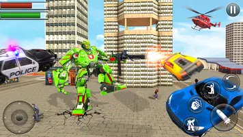 Robot Car Transform Robot Game imagem de tela 3