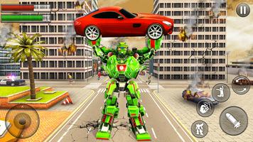 Robot Car Transform Robot Game Ekran Görüntüsü 1