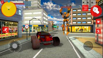 Super Robot Car Transform Hero تصوير الشاشة 1