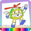 APK Robot coloring book