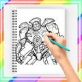 Hoe teken je geanimeerde robot