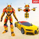 Grand Bee Robot Car Transform War APK