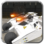 Robot fighting icon