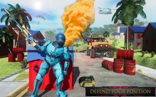 Robot Shooting : Commando Game captura de pantalla 1