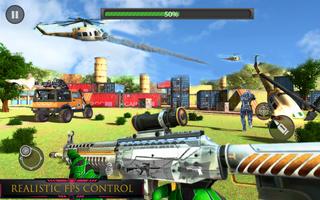 Robot Shooting : Commando Game اسکرین شاٹ 3