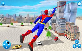 Rope Hero Robot Superhero Game پوسٹر