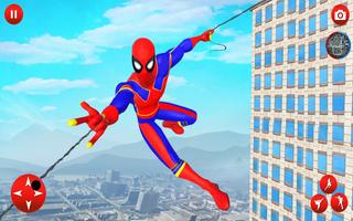Rope Hero Robot Superhero Game ảnh chụp màn hình 1