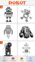 Robot Pixel Art ảnh chụp màn hình 1