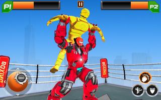 Robot Fight Ring Battle Affiche