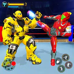 Robot Ring Fighting Games: Free Robot Games 2021 APK Herunterladen