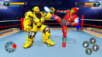 Robot Ring Fighting Games: Free Robot Games 2021 Poster