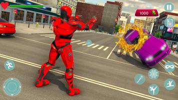 Spider Rope Hero : Power Robot تصوير الشاشة 1