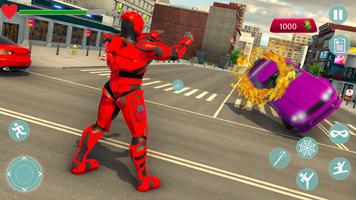 Spider Rope Hero : Power Robot Ekran Görüntüsü 1
