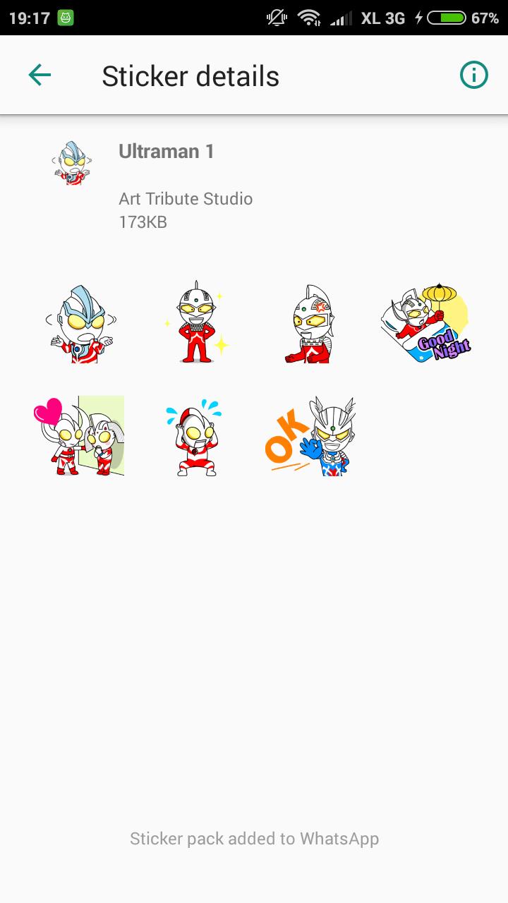 Sticker Whatsapp Ultraman For Android Apk Download