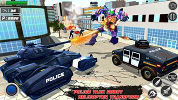 Police Robot Car Transforming screenshot 1