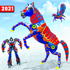 Flying Robot Horse Transform أيقونة