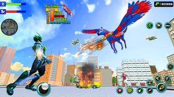 Flying Robot Horse Transform تصوير الشاشة 2