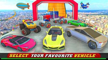 Ultimate Mega ramps stunts car game ảnh chụp màn hình 1