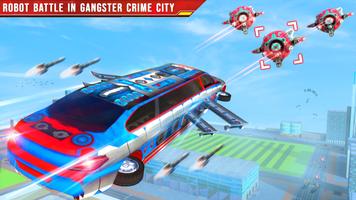 Flying limo car: Police robots screenshot 1