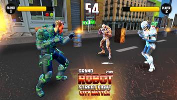Grand Robot Street Fighting 20 स्क्रीनशॉट 1