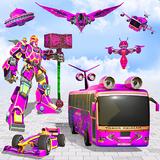 Multi Robot Formula Car flying Zeichen