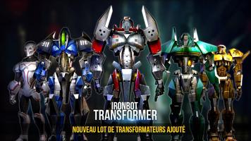 héros de bataille de fer: robot transformer chien Affiche