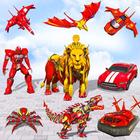 Lion robot game - multi robots icon