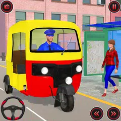 City Tuk Tuk Rickshaw 3D Games XAPK download