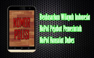Plat Nomor Kendaraan poster