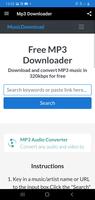 Music Downloader Converter Mp3 Mp4 Free capture d'écran 3